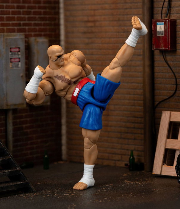 Ultra Street Fighter II: The Final Challengers Figura 1/12 Sagat 19 cm