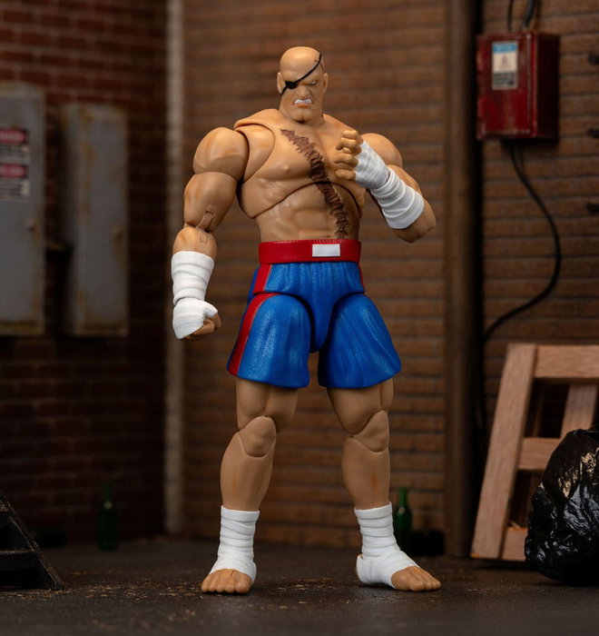 Ultra Street Fighter II: The Final Challengers Figura 1/12 Sagat 19 cm