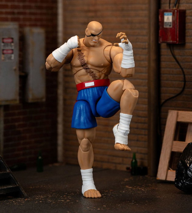 Ultra Street Fighter II: The Final Challengers Figura 1/12 Sagat 19 cm