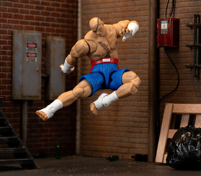 Ultra Street Fighter II: The Final Challengers Figura 1/12 Sagat 19 cm