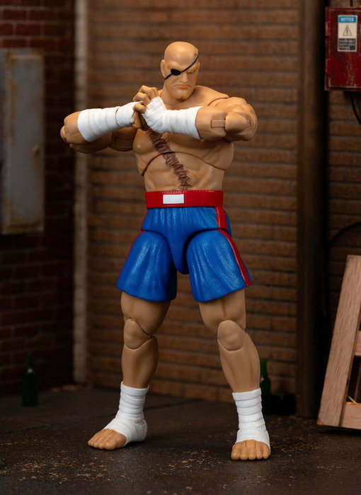 Ultra Street Fighter II: The Final Challengers Figura 1/12 Sagat 19 cm