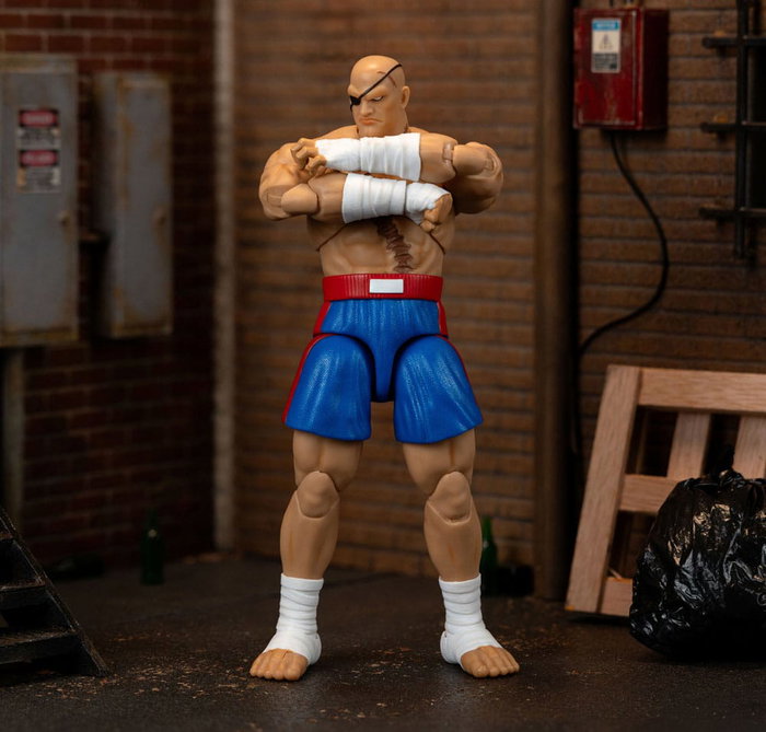 Ultra Street Fighter II: The Final Challengers Figura 1/12 Sagat 19 cm