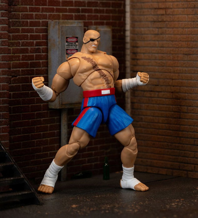 Ultra Street Fighter II: The Final Challengers Figura 1/12 Sagat 19 cm