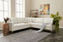Atelier Del Sofa Sofá Esquinero Berlin Cream, Gold