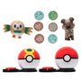 Jazwares Pokemon Ataque Sorpresa ¡batalla Frente a Frente! Juego de Figuras Coleccionables Contiene 10 Piezas Modelos Surtidos