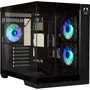 Bitfenix BIT4712883219573 Caja de PC Cube ATX Negra Vidrio Templado USB-C A-RGB