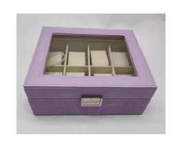 DKD Home Decor Relojero Romantico Lila 20 x 9 x 23 cm (2 Unidades)