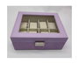 DKD Home Decor Relojero Romantico Lila 20 x 9 x 23 cm (2 Unidades)