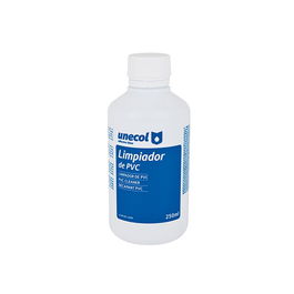 Unecol A207 Limpiador PVC 250 ml Disolvente para Tuberías Rígidas
