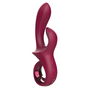Vibrador Doble Estimulación Dream Toys Glam Rojo