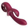 Vibrador Doble Estimulación Dream Toys Glam Rojo