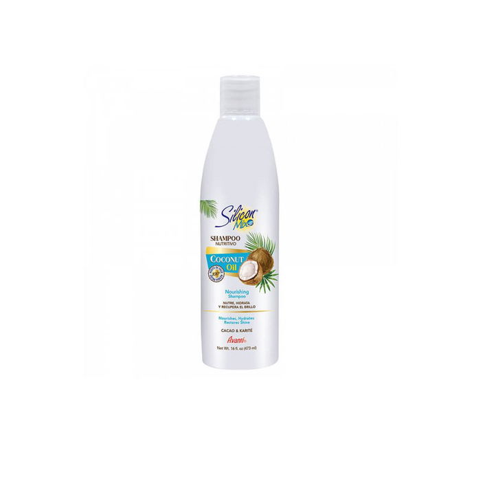 Stylecraft Silicon Mix Coconut Oil Shampoo para Cabello Seco y Dañado con Aceite de Coco Nutritivo 473ml