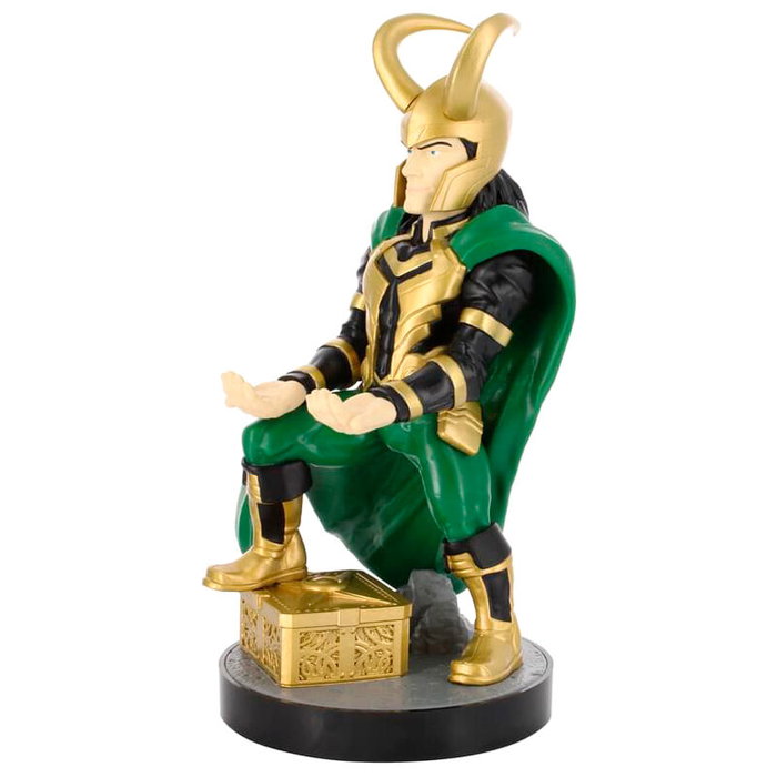 Exquisite Gaming Cable Guy Soporte Loki Marvel 20cm para Mandos y Móviles