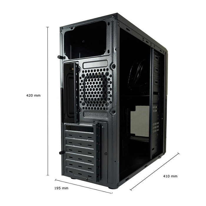 LC-Power LC-7041B-ON Midi-Tower