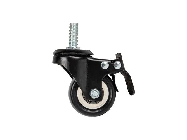 Lanberg Ruedas con Freno M10 para Armario de Pared 19" Juego de 4