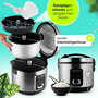 Proficook PC-RK 1285 Rice Cooker Silver / Black