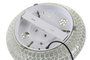 DKD Home Decor Lámpara de Aplique de Cristal Mosaico Blanco