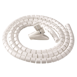Fellowes CableZip Tubo flexible para protección de cables Blanco