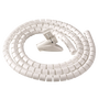Fellowes CableZip Tubo flexible para protección de cables Blanco
