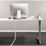 Fellowes CableZip Tubo flexible para protección de cables Blanco
