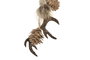 DKD Home Decor Decoración Colgante Piña Porexpan 6x6x30 Marrón