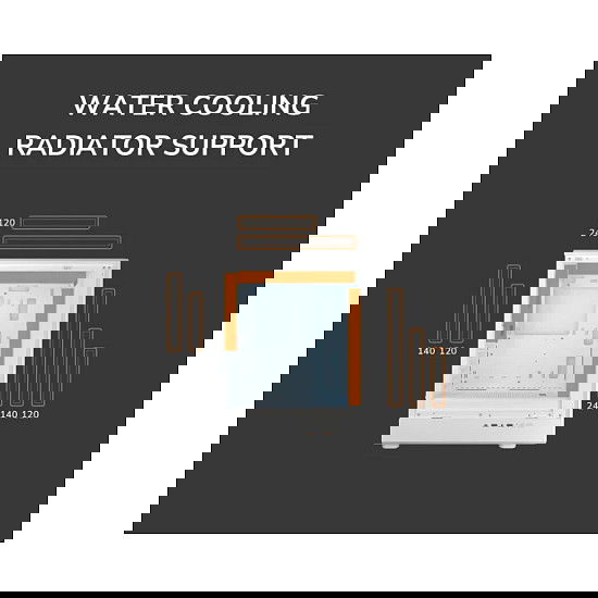 Cougar CGR-2GA5B-P Caja Midi Tower Airface Pure PRO Negra ARGB ATX ATX Micro-ATX Mini-ITX con Ventana Lateral