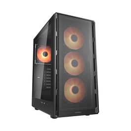 Cougar CGR-2GA5B-P Caja Midi Tower Airface Pure PRO Negra ARGB ATX ATX Micro-ATX Mini-ITX con Ventana Lateral