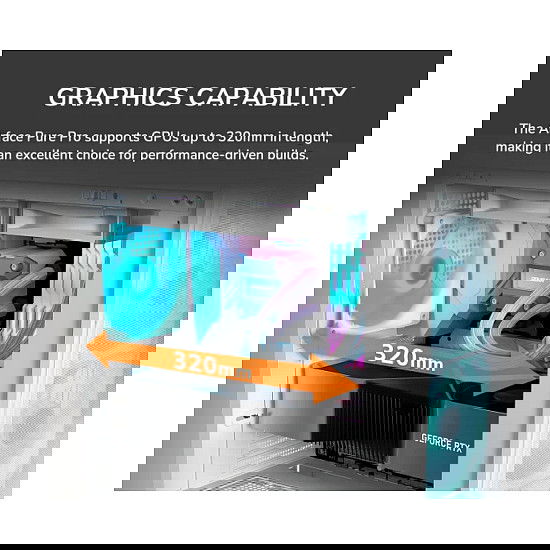 Cougar CGR-2GA5B-P Caja Midi Tower Airface Pure PRO Negra ARGB ATX ATX Micro-ATX Mini-ITX con Ventana Lateral