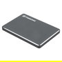 Transcend StoreJet 25C3N Disco Duro Externo 1TB USB 3.1 Gris Aluminio