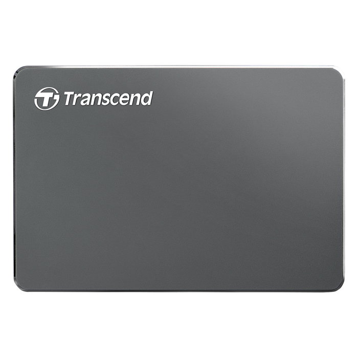 Transcend StoreJet 25C3N Disco Duro Externo 1TB USB 3.1 Gris Aluminio