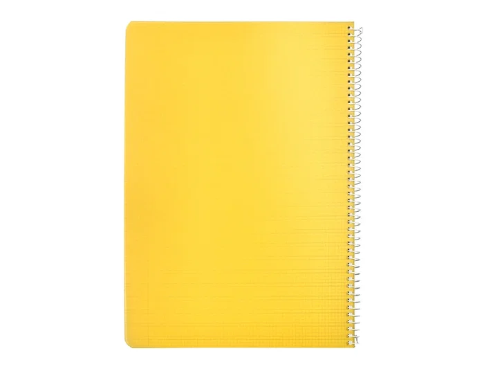 Liderpapel Cuaderno Espiral A4 Pautaguía Tapa Plástico 80 Hojas 90gr Cuadro Pautado 3mm Con Margen Color Amarillo Liderpapel Cuaderno Espiral A4 Pautaguía Tapa Plástico 80 Hojas 90gr Cuadro Pautado 3mm Con Margen Color Amarillo