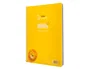 Liderpapel Cuaderno Espiral A4 Pautaguía Tapa Plástico 80 Hojas 90gr Cuadro Pautado 3mm Con Margen Color Amarillo