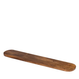 STYLEPOINT Tabla Madera Natural para Buffet 120x22x3 cm, Modelo Tabla