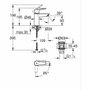 Grohe Mezclador monomando de lavabo Start Negro mate Talla S