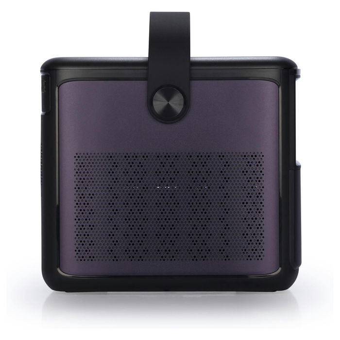 InFocus Crusader Challenger IN3008SL Proyector LED Full HD 1080p 350 Lúmenes Portátil con Batería Android TV Smart, WiFi, Bluetooth, 3D, HDR10, 43-130", Color Púrpura