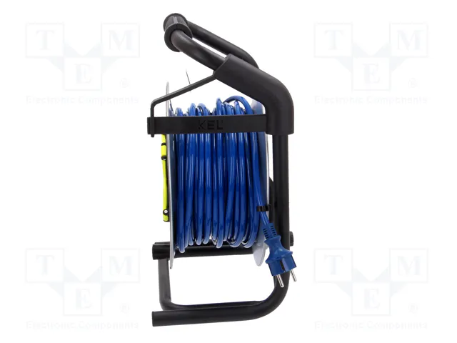KEL Prolongador de alimentación H07BQ-F 3G1,5mm2 30m azul
