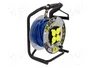 KEL Prolongador de alimentación H07BQ-F 3G1,5mm2 30m azul
