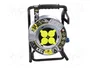 KEL Prolongador de alimentación H07BQ-F 3G1,5mm2 30m azul