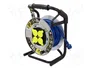 KEL Prolongador de alimentación H07BQ-F 3G1,5mm2 30m azul