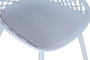 DKD Home Decor Silla Urban Azul Celeste 55 x 83.5 x 48.5 cm (4 Unidades)