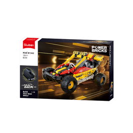 SLUBAN COCHE 12 POWER BRICKS PULL BACK 186 PIEZAS