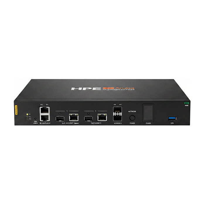 HPE Aruba Networking 9106 RW Hybrid Gateway 2x SFP+ 2x Combo 2x PoE 150W Negro 1U HPE Aruba Networking 9106 RW Hybrid Gateway 2x SFP+ 2x Combo 2x PoE 150W Negro 1U