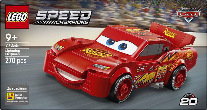 Lego Speed Champions Rayo McQueen - Juego de Construcción para niños a partir de 8 años