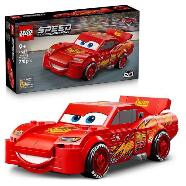 Lego Speed Champions Rayo McQueen - Juego de Construcción para niños a partir de 8 años