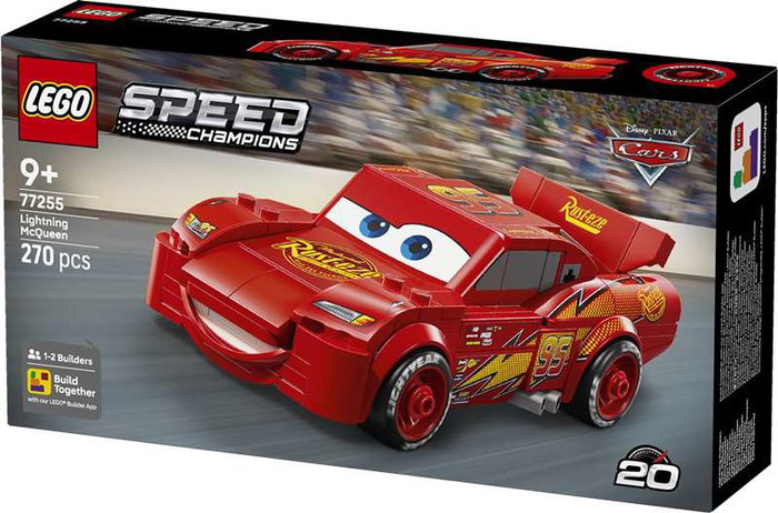 Lego Speed Champions Rayo McQueen - Juego de Construcción para niños a partir de 8 años