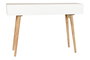 DKD Home Decor Consola Boho Blanco Natural 120 x 35 x 80 cm