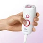 DEPILADORA BRAUN SILK-EPIL 5 YOUNG BEAUTY LEGS - TECNOLOGÍA CLOSE-GRIP - 40 PINZAS - MASAJE ALTA FRECUENCIA - GUANTE DE FRÍO - LUZ SMART-LIGHT