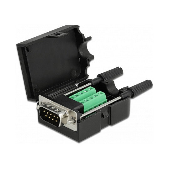 DeLOCK VGA-Adapter DB-9 (M) 66232 Negro DeLOCK VGA-Adapter DB-9 (M) 66232 Negro