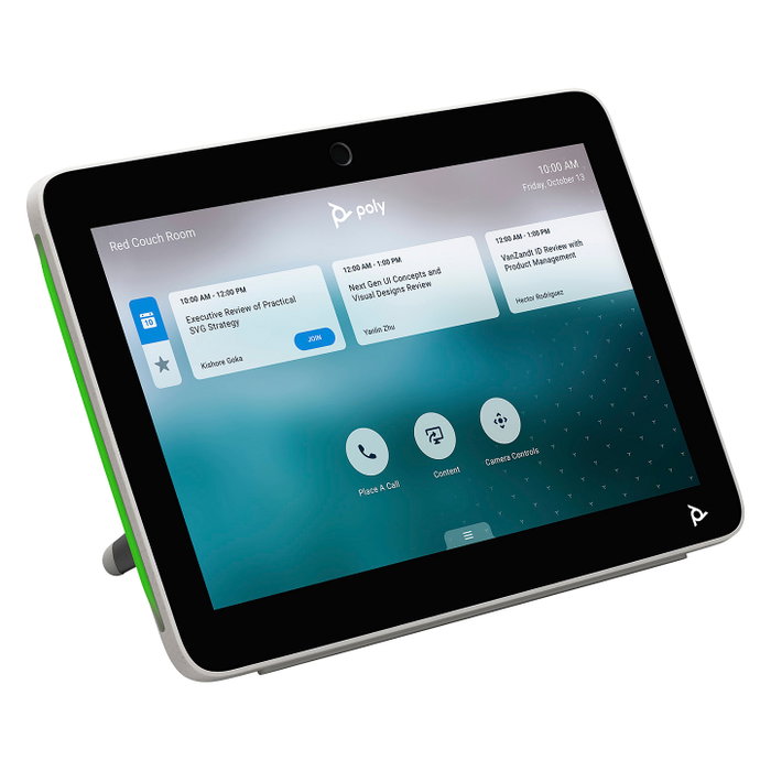 HP Poly TC10 White Touch Controller 10.1" Pantalla Táctil Escritorio/Pared PoE