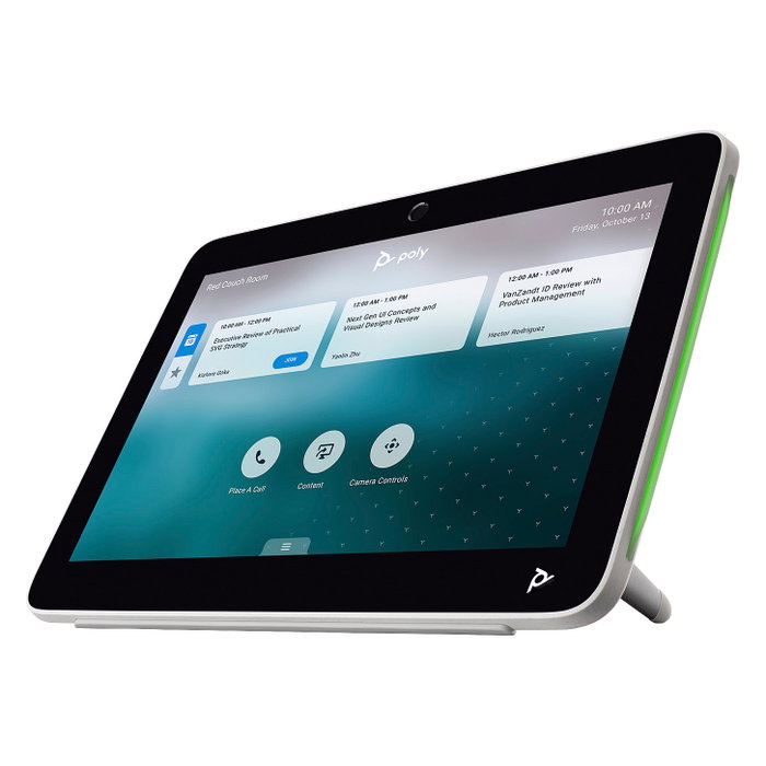 HP Poly TC10 White Touch Controller 10.1" Pantalla Táctil Escritorio/Pared PoE